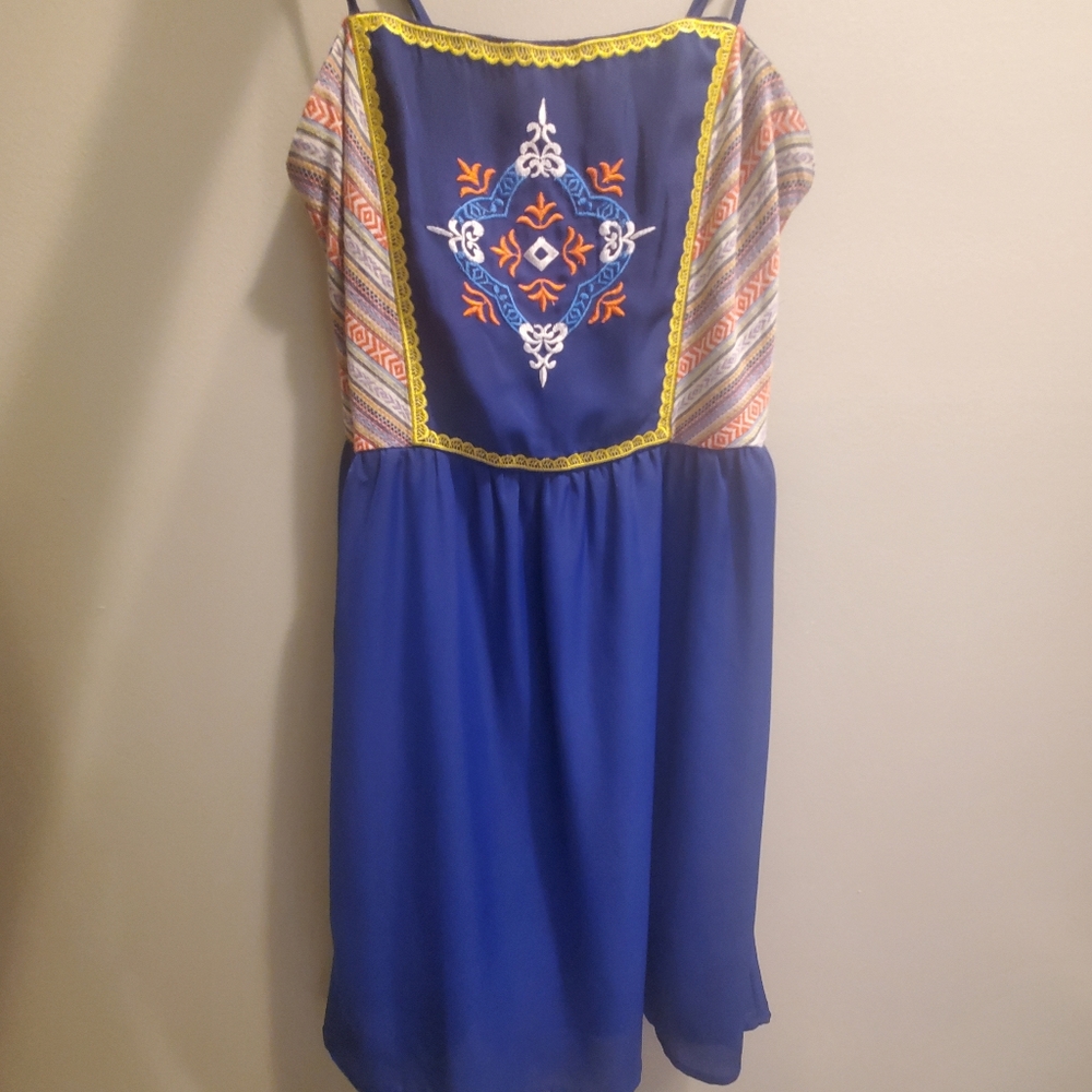 West 36th Boho Summer Sun Dress